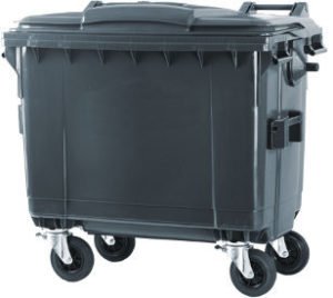 660Ltr wheelie bin