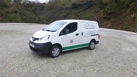 Ford Transit Van Hire in Cornwall